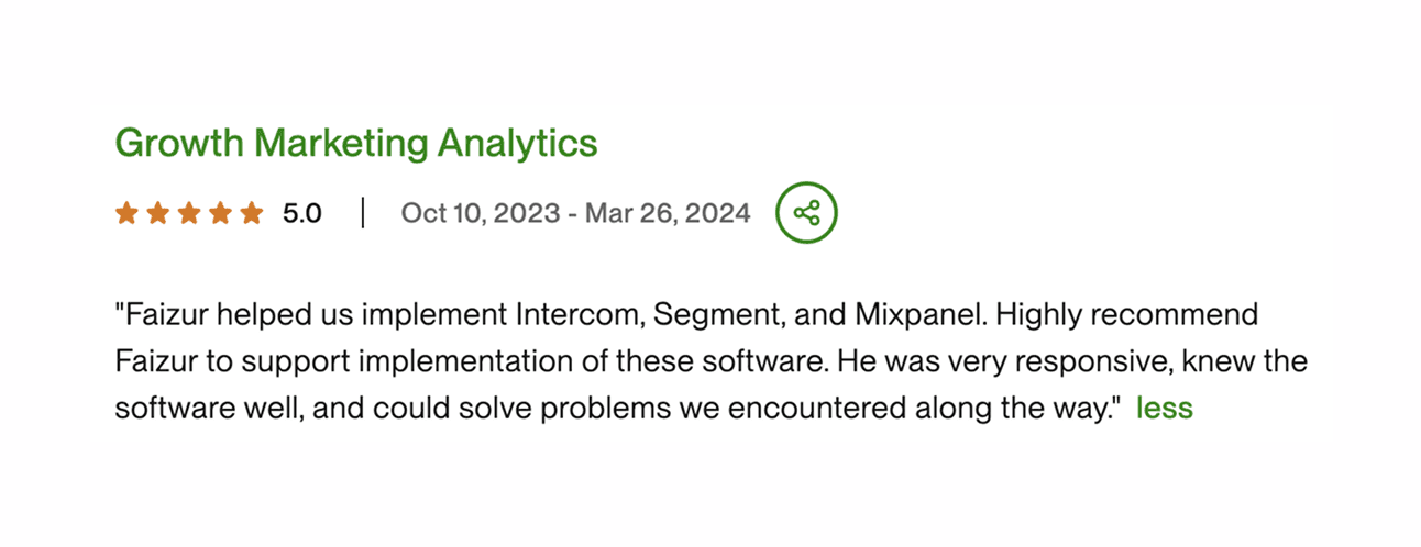 Upwork Review 4